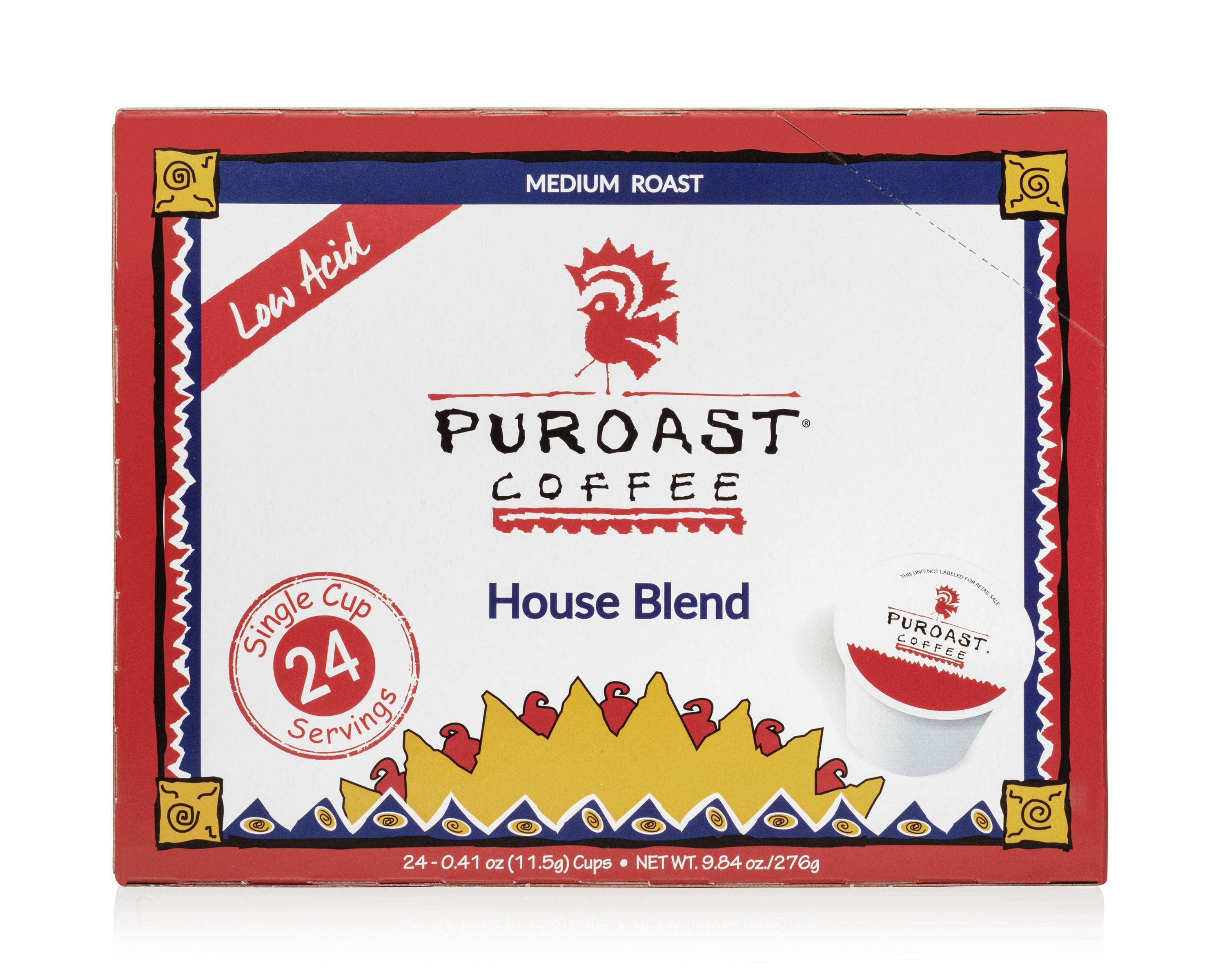 Best Low Acid Whole Bean Coffee — Puroast Whole Bean at pH 5.82 | Puroast