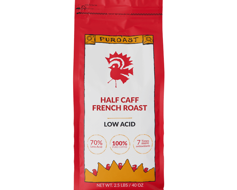 Half-Caff Coffee — Manage Your Caffeine Without Managing Your Acid
