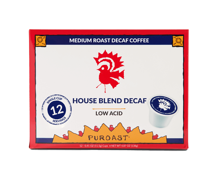 Nespresso decaf capsule vs Puroast low acid decaf pods pH 5.82 comparison | Puroast