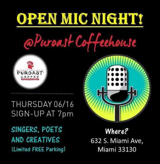 Open Mic Night @ Puroast Coffeehouse